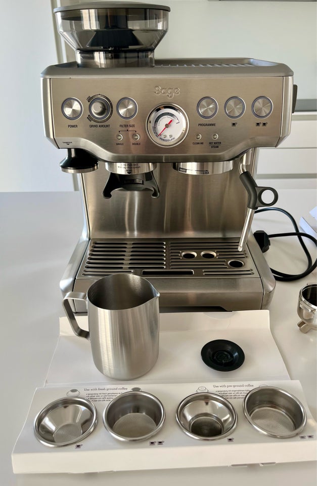 RESERVERET - Sage Barista Express,