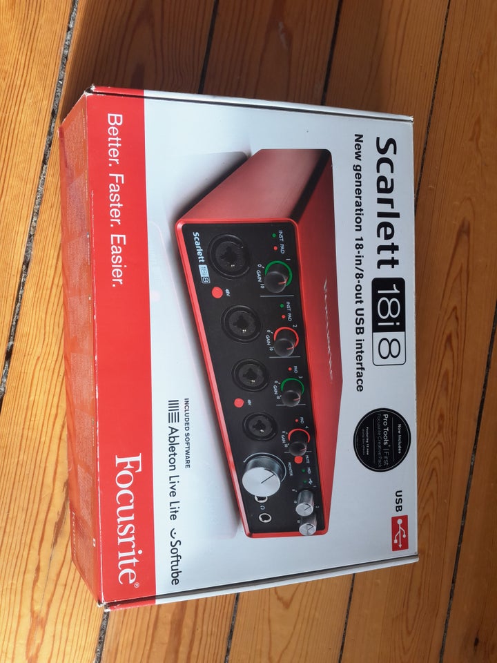 Scarlett 18i8 Lydkort , Focusrite