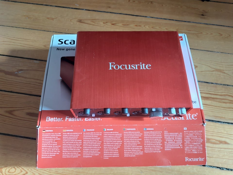 Scarlett 18i8 Lydkort , Focusrite