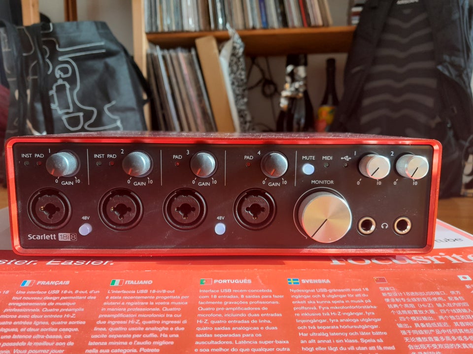 Scarlett 18i8 Lydkort , Focusrite