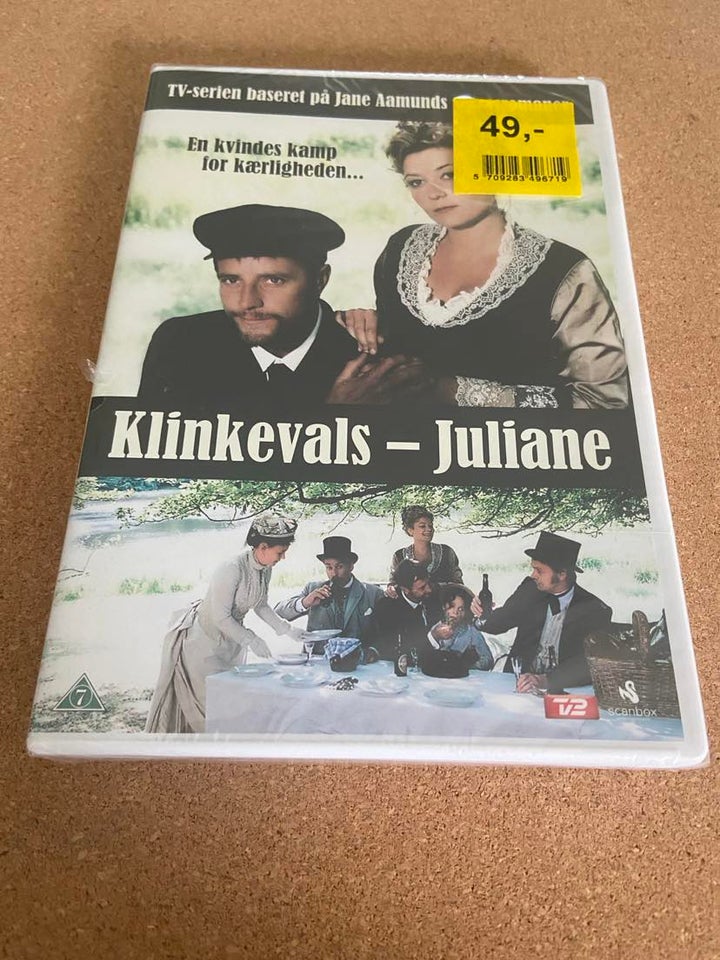 Klinkevals - Juliane. Ny i folie.,