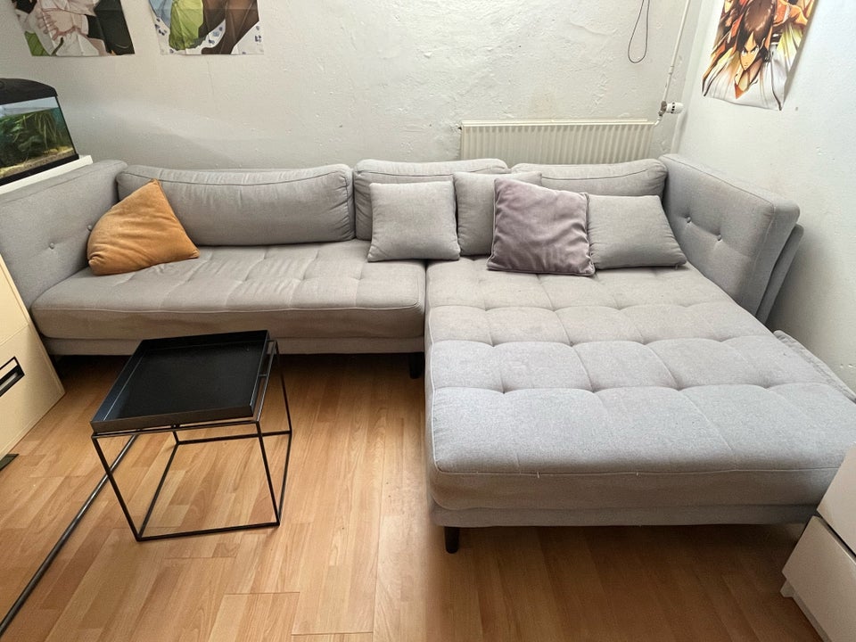 Sofa, stof, 5 pers.