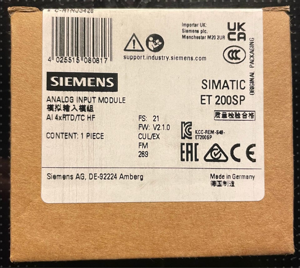 PLC, Siemens Simatic ET200SO