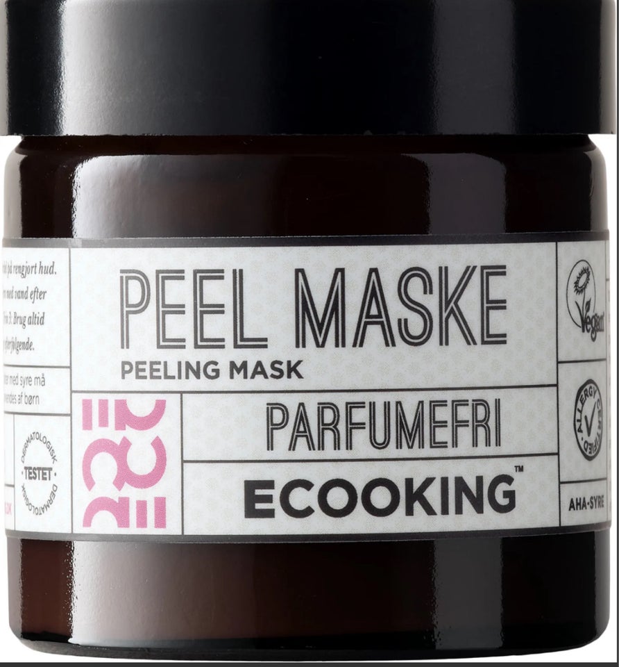 Ansigtspleje, 2x peel maske og