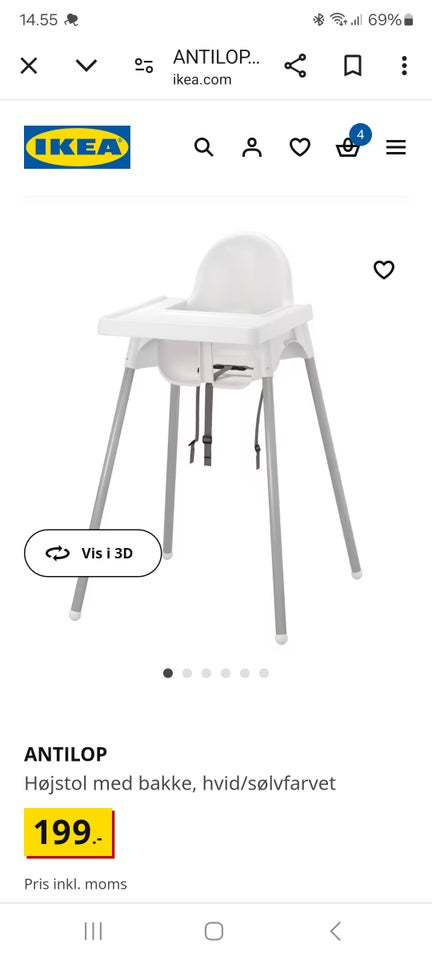 Højstol Antilope Ikea