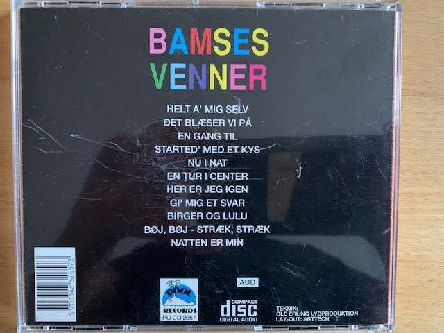 Bamses Venner: 3 x cd albums, pop