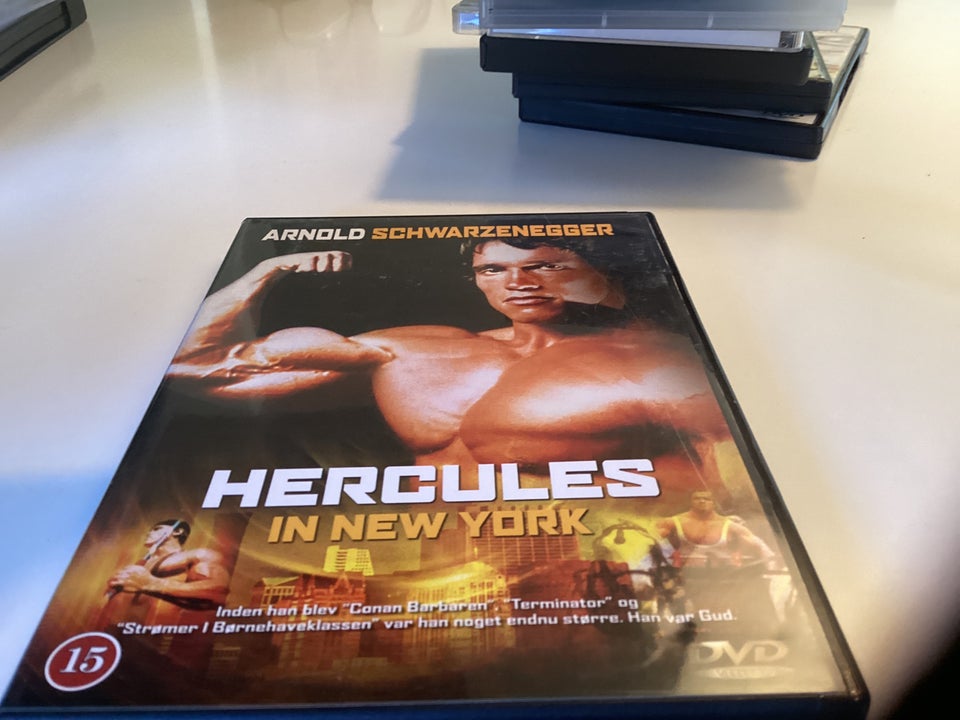 Hercules in New York  DVD action