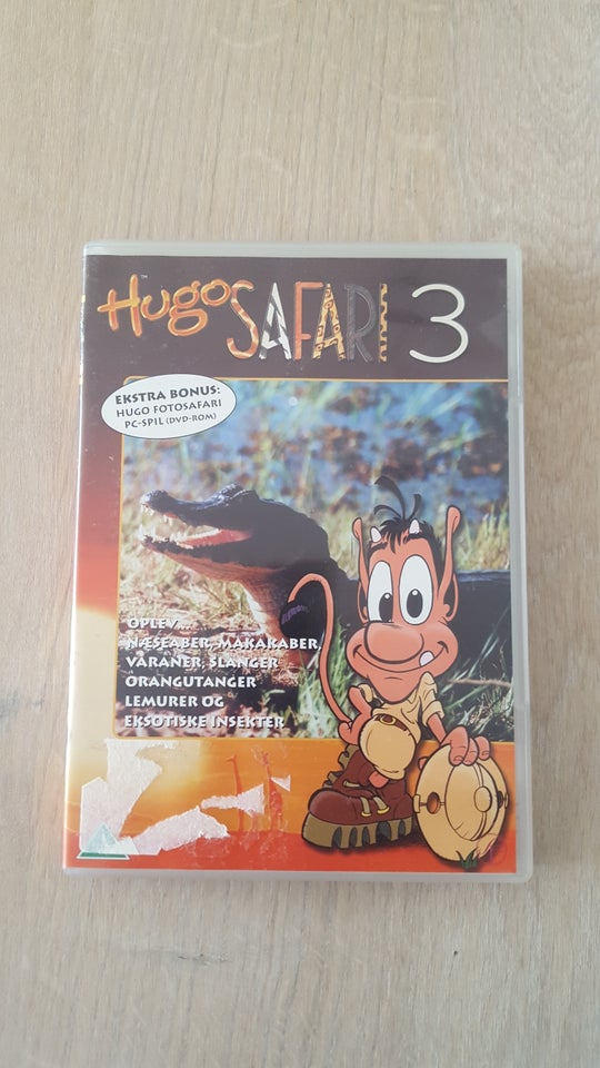 Hugo safari 3 DVD familiefilm