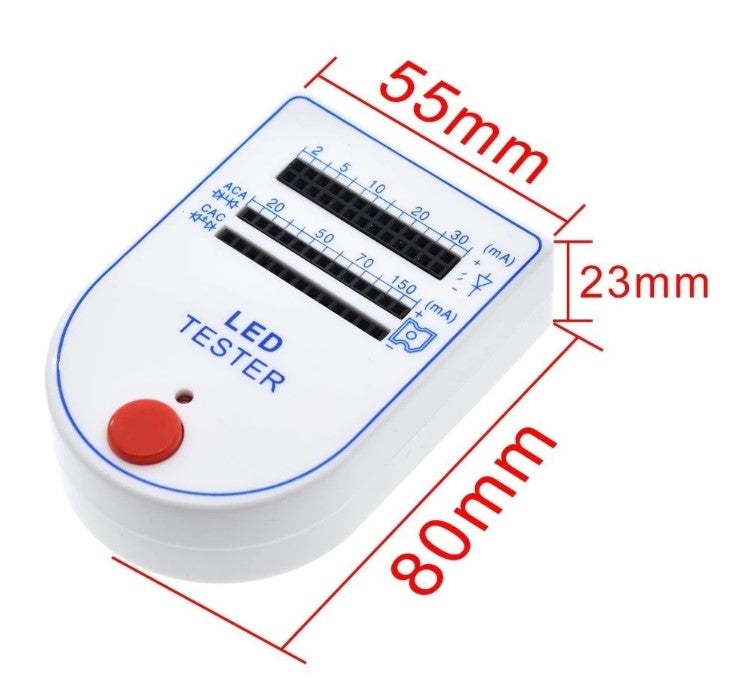 Andet, LED tester til 2 pins alm led