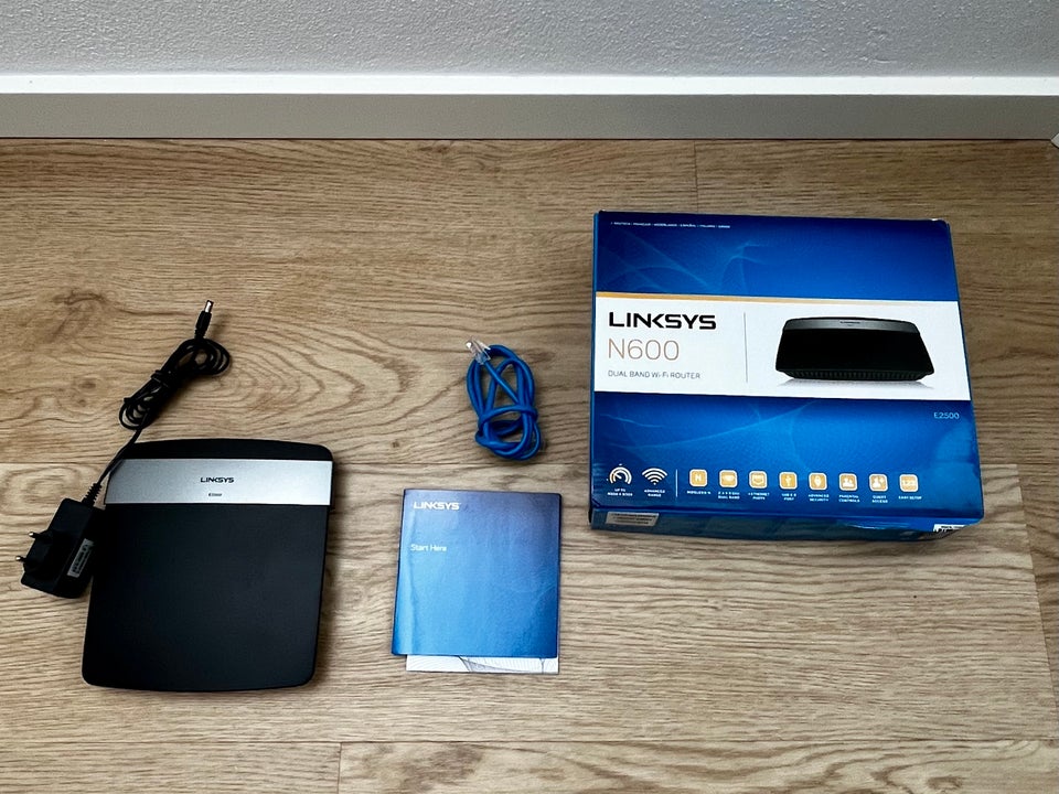 Router, wireless, Linksys E2500