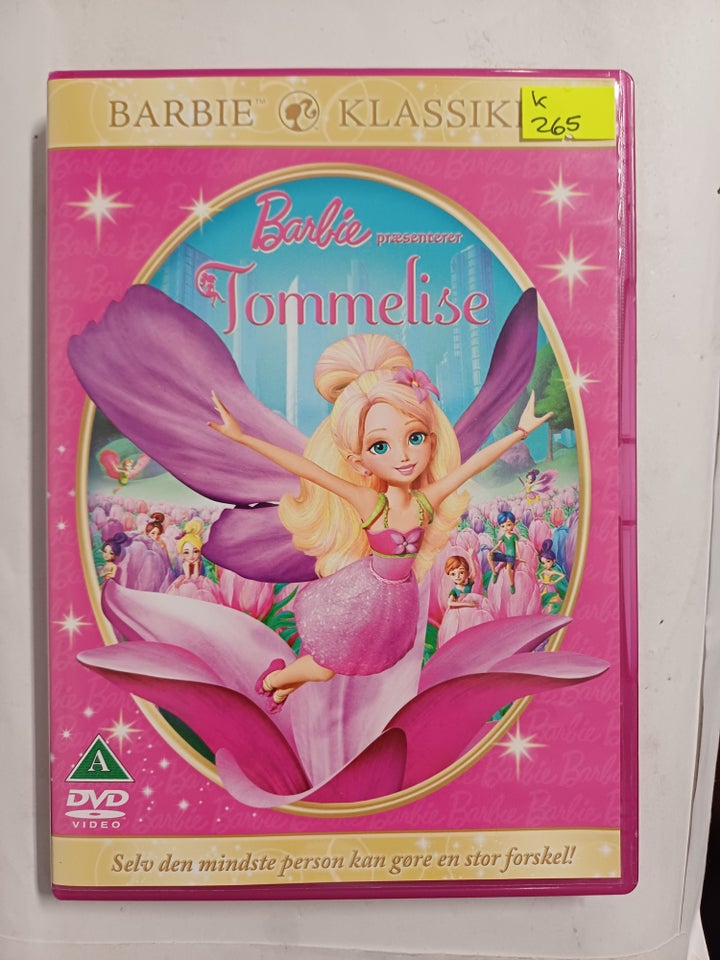 Barbie. Tommelise, DVD, animation