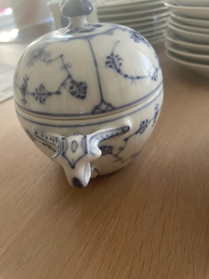 Porcelæn Sukkerskål Kongeligt