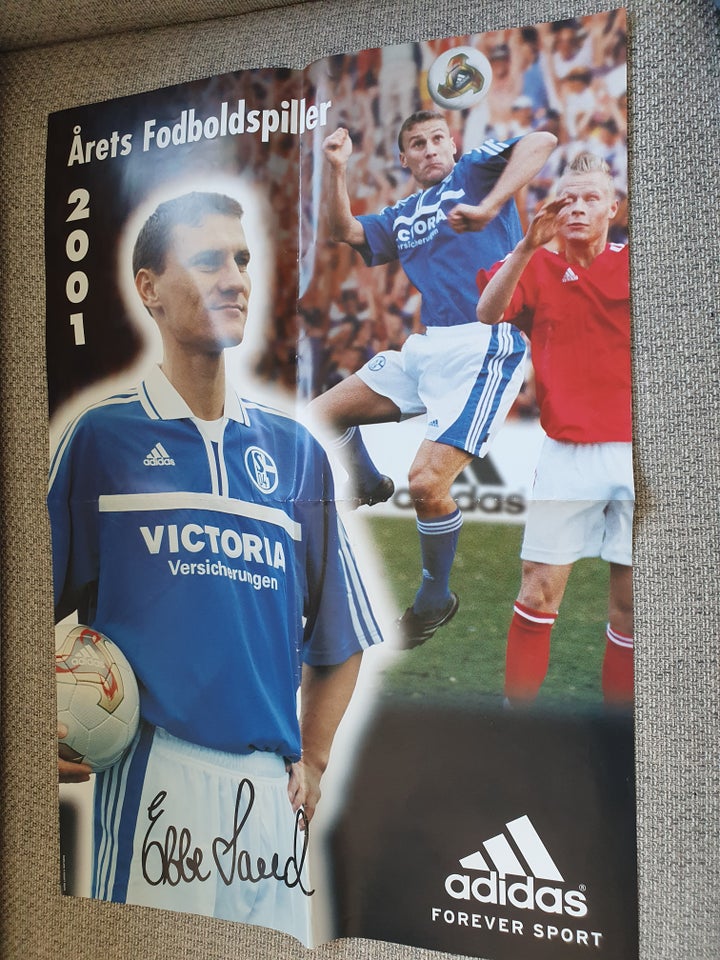 Autografer, Adidas plakat, med