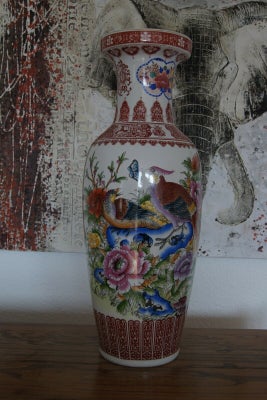 Porcelæn Vase Kinesisk