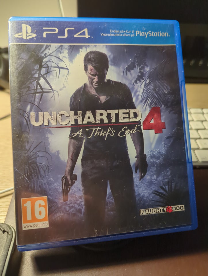 Uncharted 4: A Thief's End, PS4