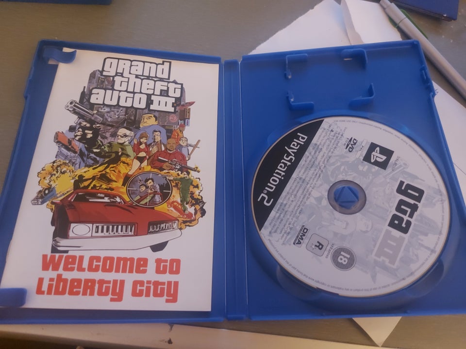 Grand theft auto 3 (GTA), PS2