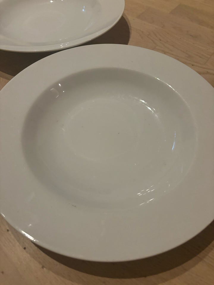 Porcelæn, Dybe pasta tallerkenen,