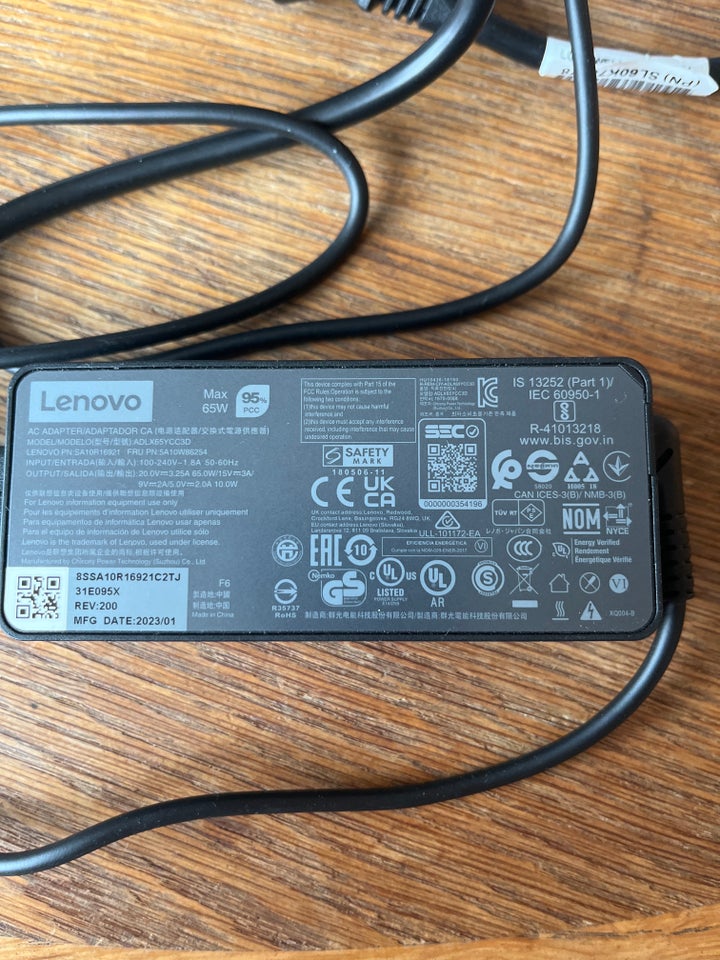 Adapter, Lenovo, Perfekt