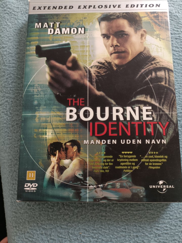 The Bourne identity, DVD, action