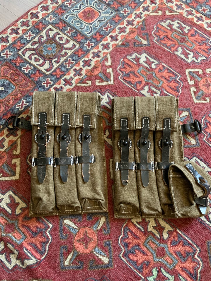 Militær Solgt Mp40 pouches