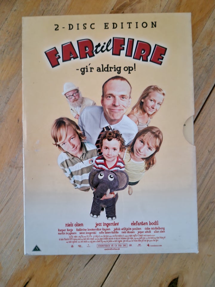 Far til fire - gir aldrig op, DVD,