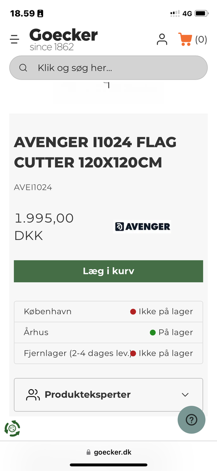 Flag, Avenger, 120cmx120cm