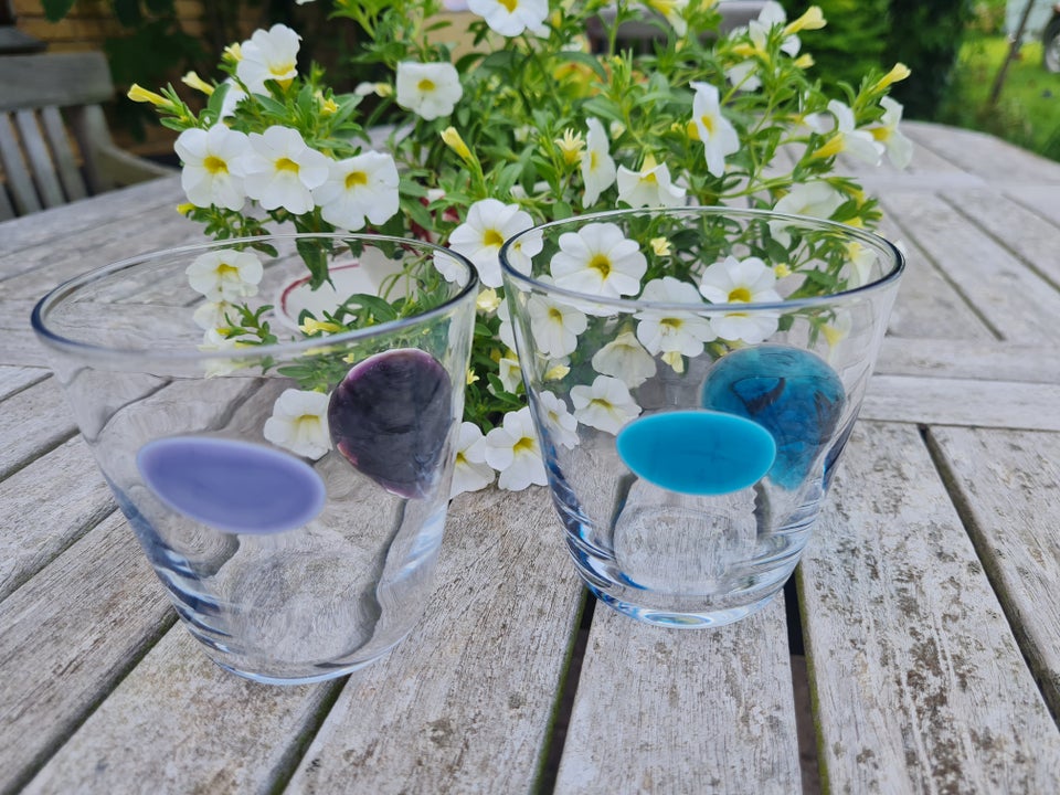 Glas Drikkeglas vase