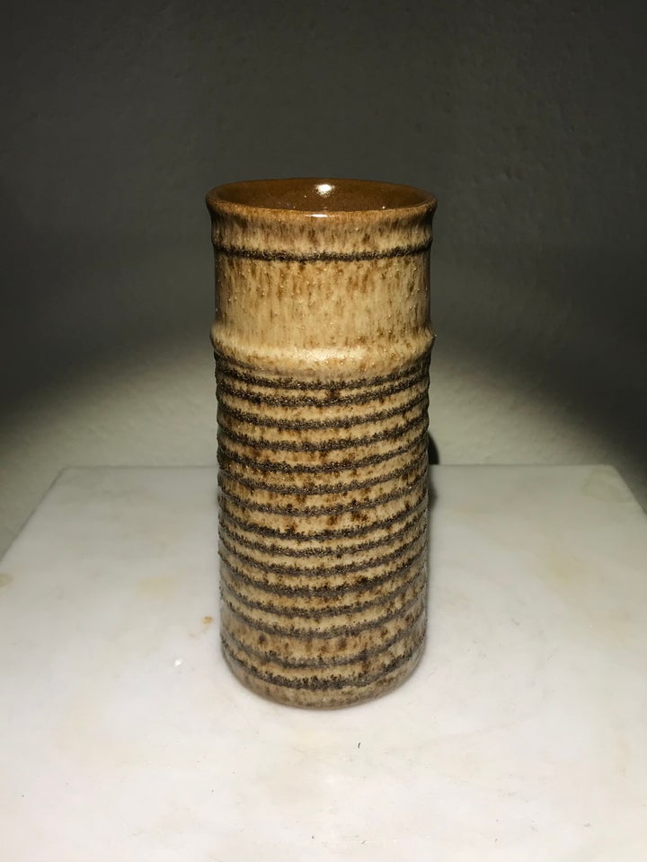 Vase, Retro keramikvase, Strehla