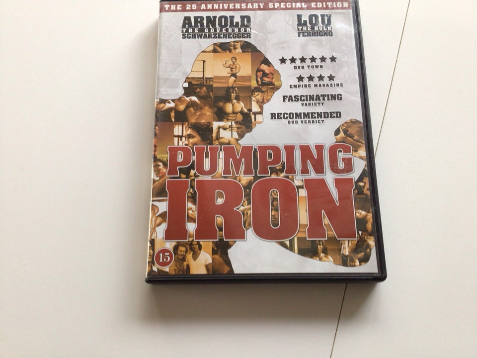 Pumping iron, DVD, dokumentar