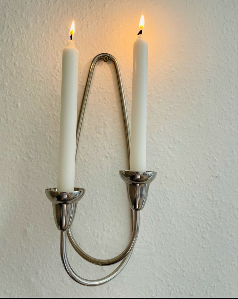 Georg Jensen, Lysestage, væglampe