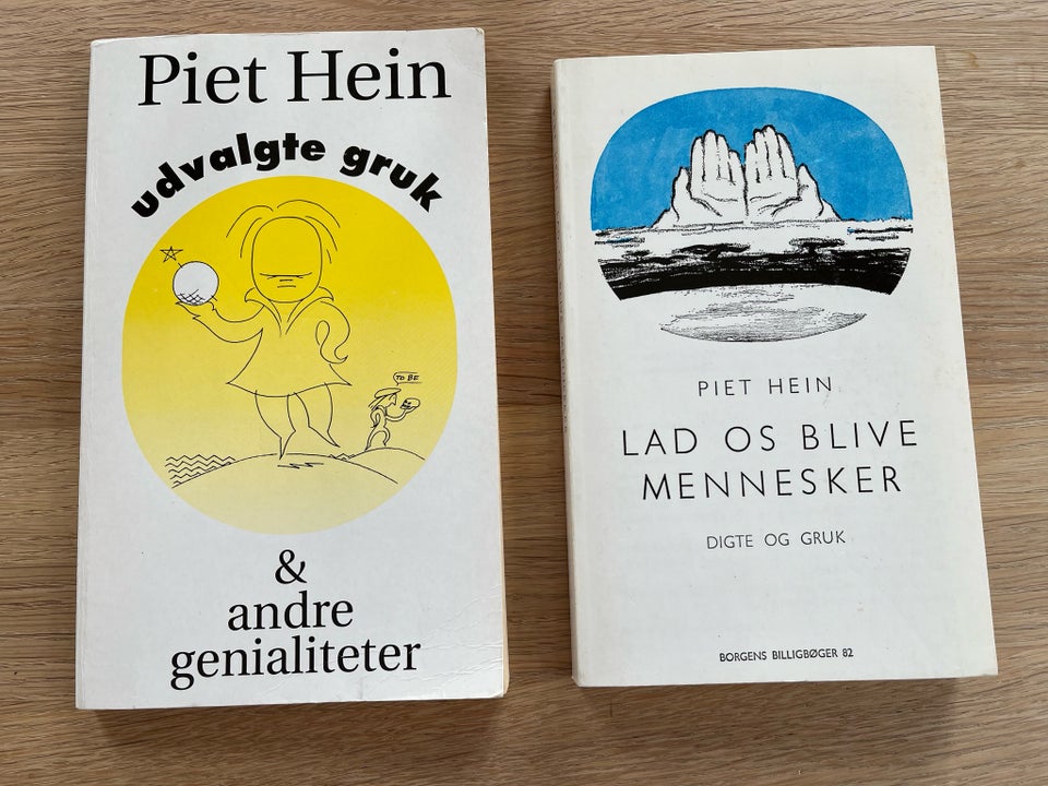 Piet Hein bøger, Piet Hein, genre: