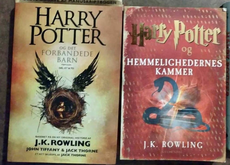 Harry Potter, GoT mv, Rowling m.fl.