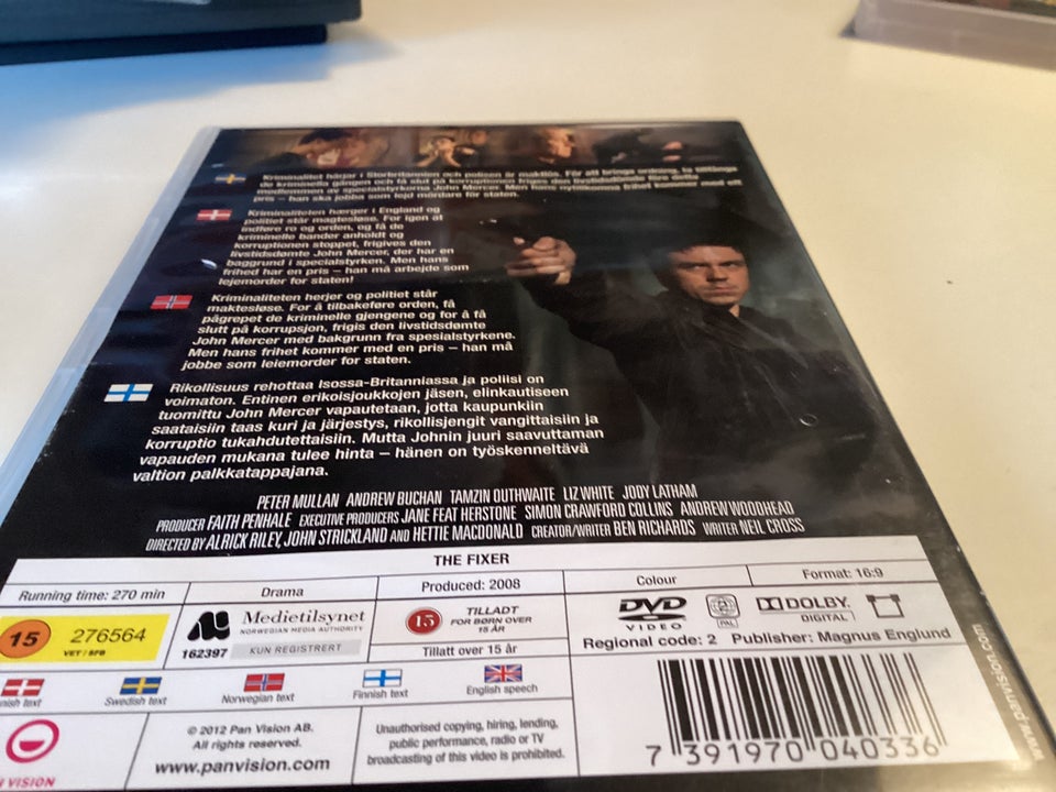 The fixer , DVD, TV-serier