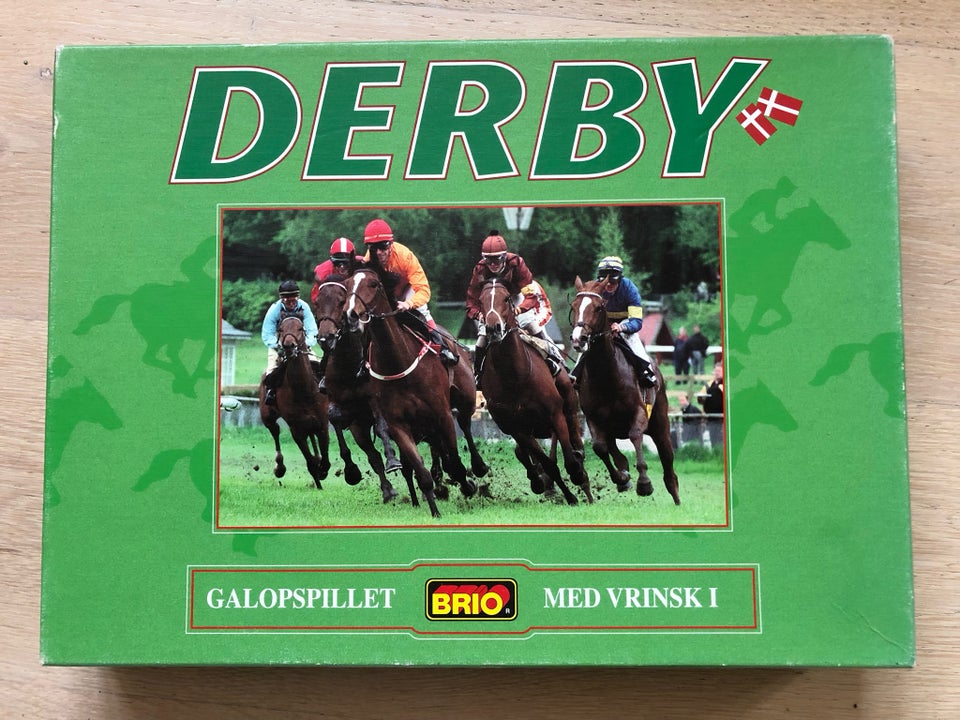 Derby, Galopspillet med vrinsk i,