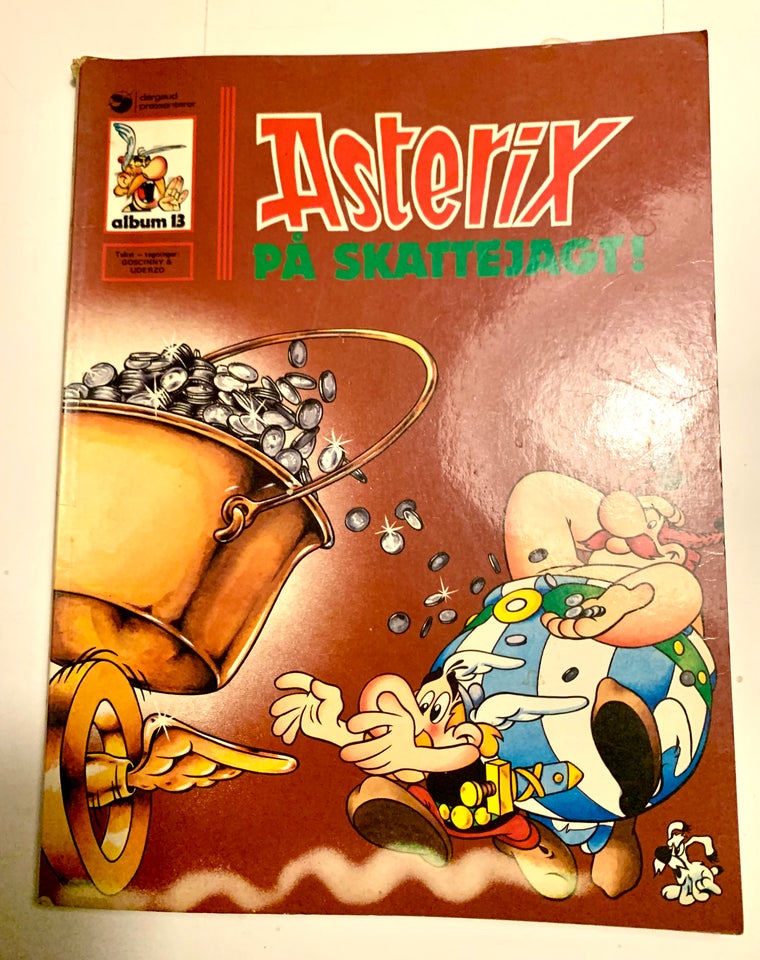 Asterix på skattejagt, Tegneserie