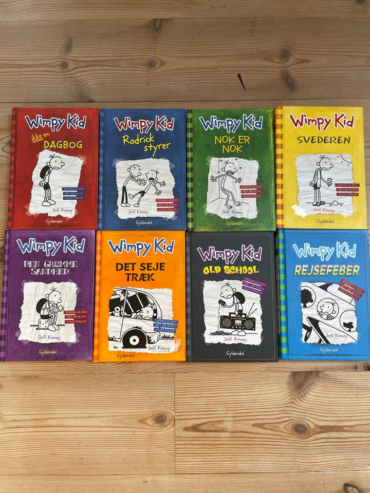 Wimpy Kid, Jeff Kinney, genre: