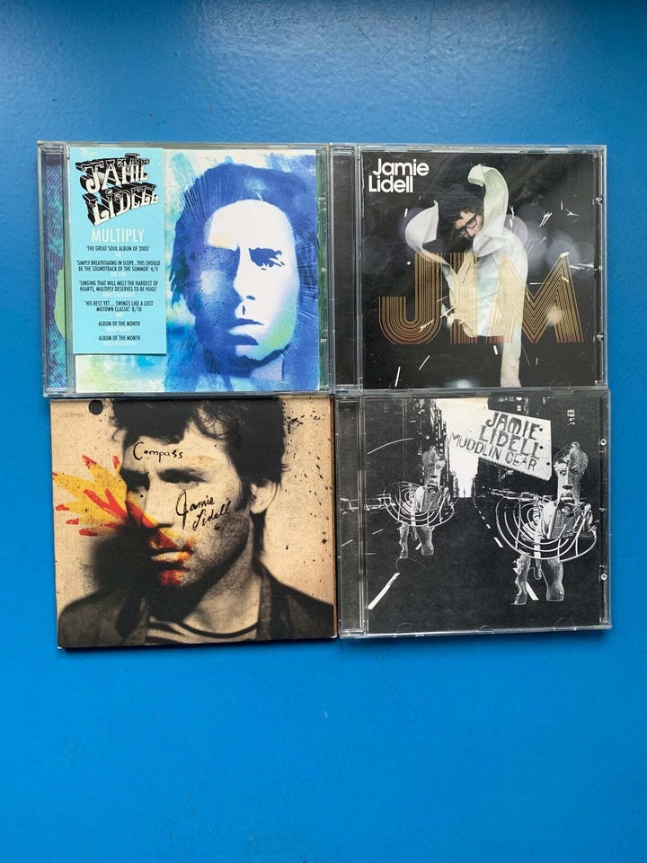 JAMIE LIDELL: 4 CD ALBUMS,