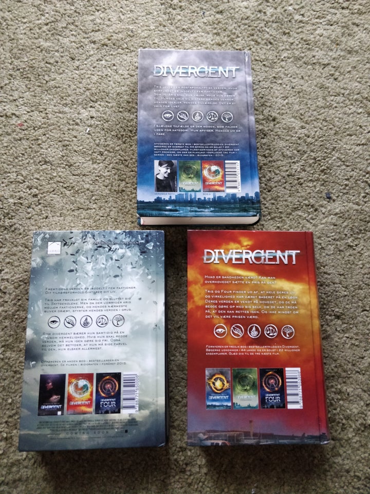 Divergent 1+2+3, Veronica Roth ,