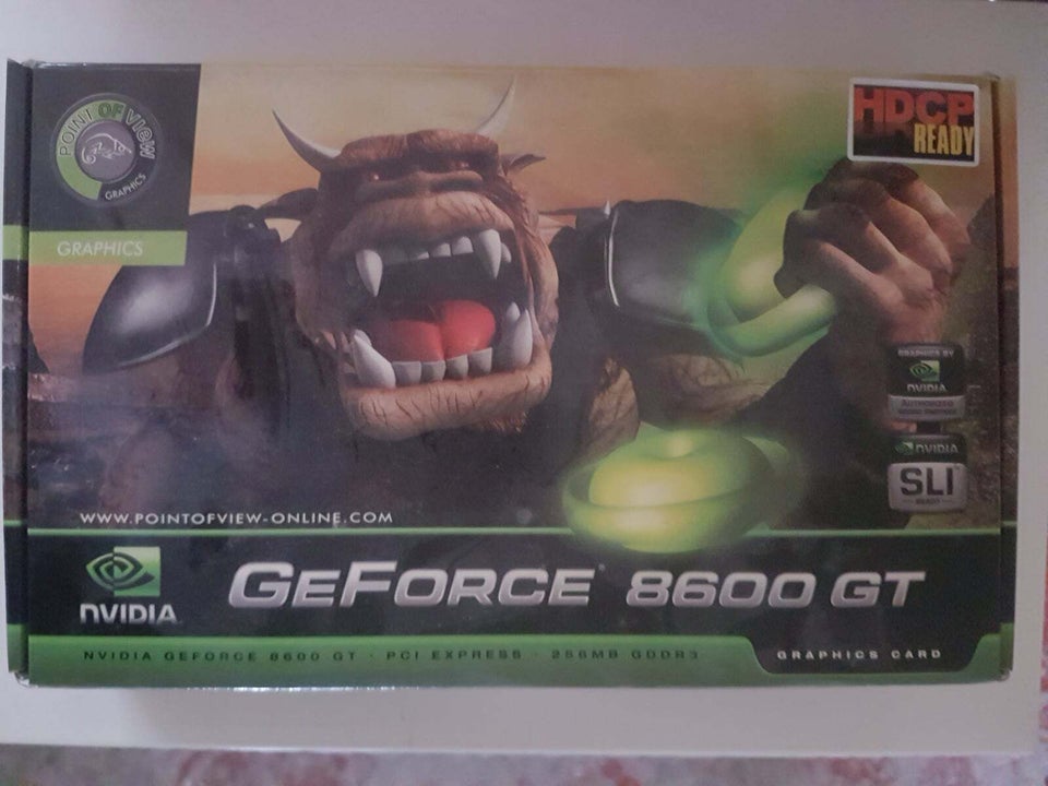 8600GT NVidia, Perfekt