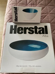 Keramik Fad og skål Herstal Alba