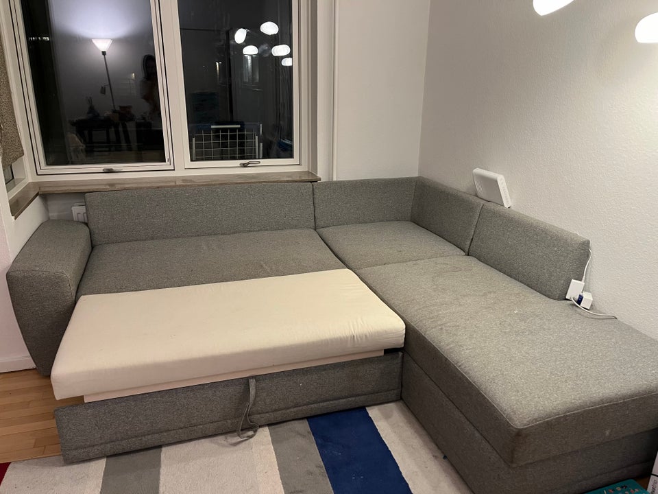 Sofa, microfiber, 4 pers.