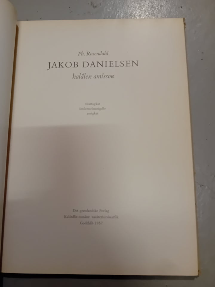 Jakob Danielsen - kalâlek amîssok