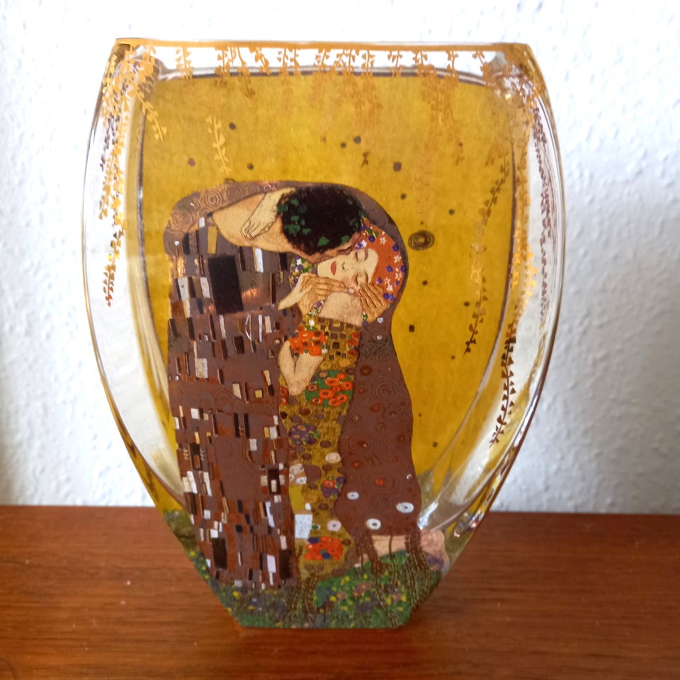 Vase Glasvase - Gustav Klimt