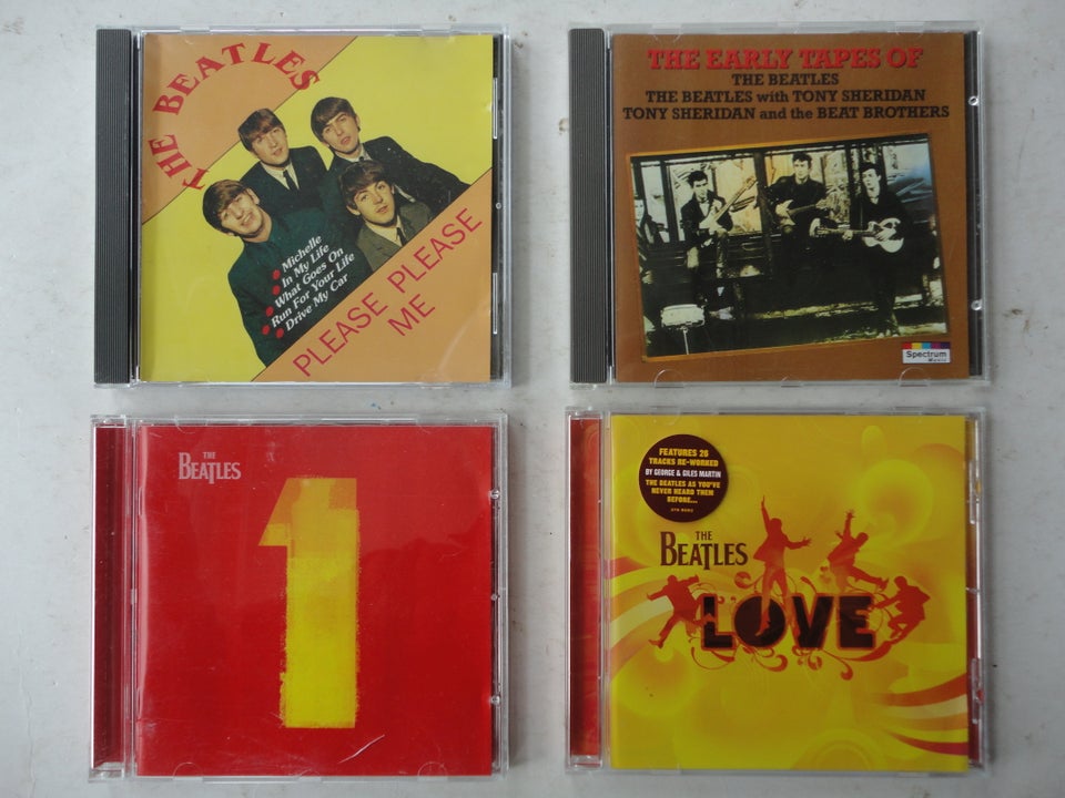 BEATLES: CD ALBUMS  rock