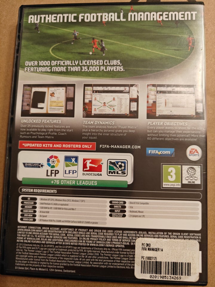 Fifa Manager 14, til pc, anden genre