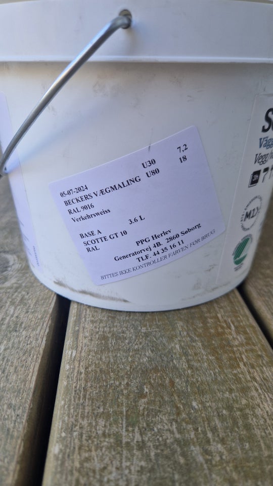 Vægmaling Beckers 36 liter