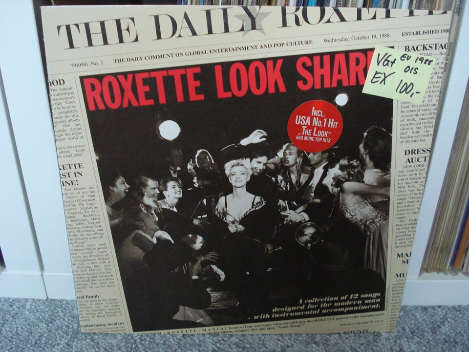 LP, Roxette, Look Sharp!