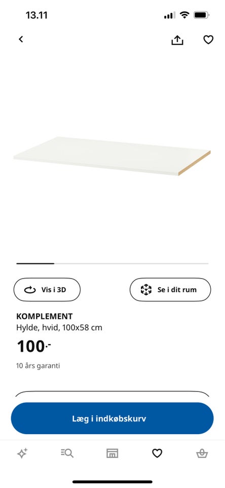 Hylde, Ikea