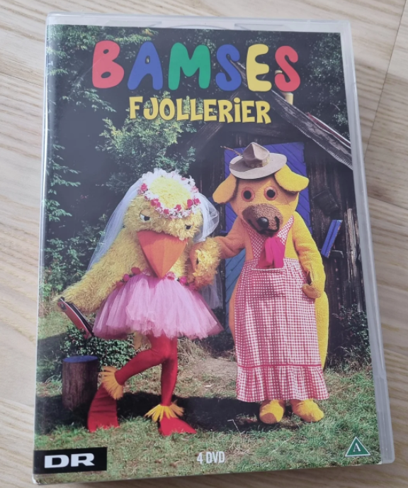 Bamses Fjollerier 4 dvd'er, DVD,