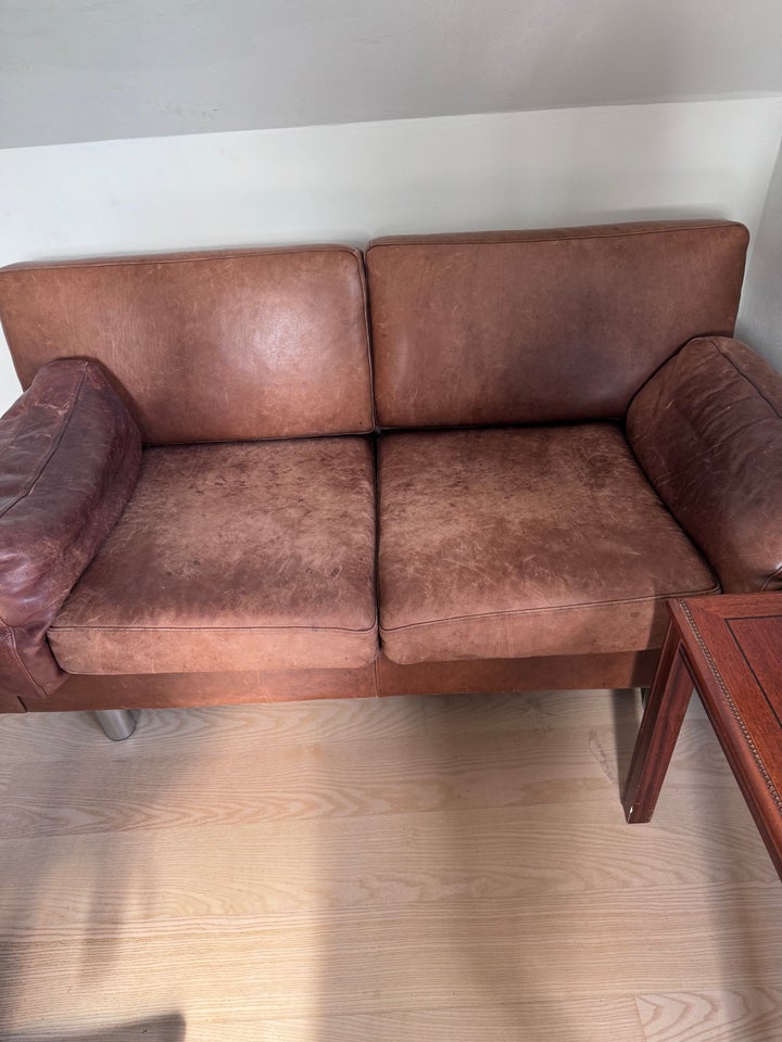 Sofa læder 2 pers